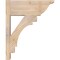 Ekena Millwork Merced Smooth Traditional Outlooker, Douglas Fir, 7 1/2"W x 18"D x 22"H OUT08X18X22MRC01SDF - alternate 3